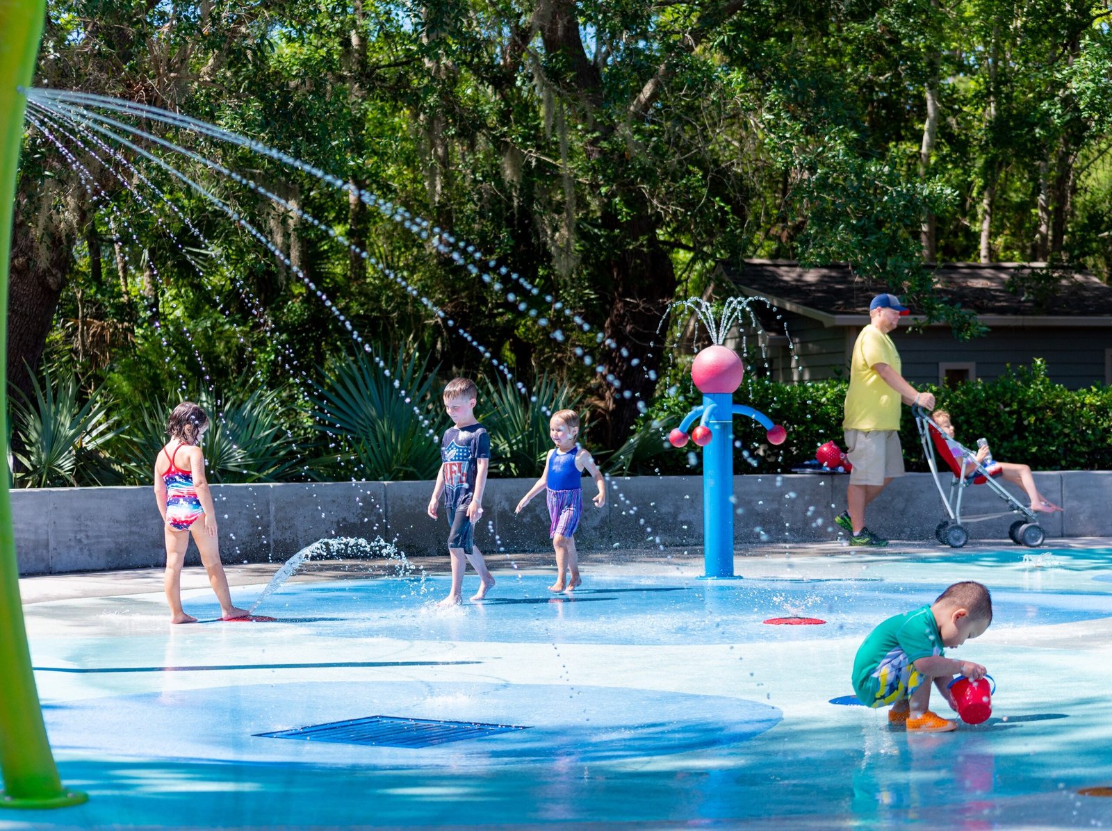 James Island County Park Splash Pad